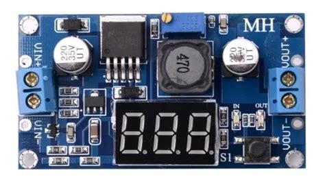 Step Down Lm2596 Display Regulador De Tensão Ajustável Dc Dc Mercadolivre