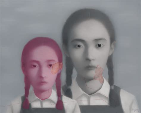 Zhang Xiaogang (b. 1958) , Bloodline Series (Two Comrades) | Christie's