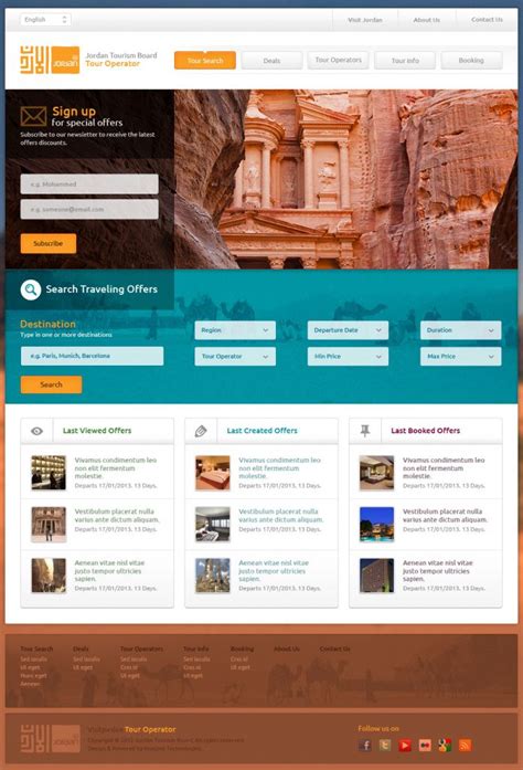 Jordan Tourism Board Digital Agency Web Design Seo Smm Ppc