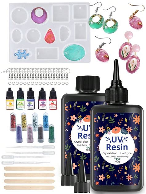 Kit de résine UV cristal clair à faible viscosité résine époxy