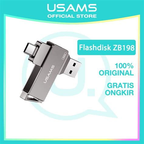 Jual Usams Offical Original Flashdisk Zb Otg Type C Usb Gb