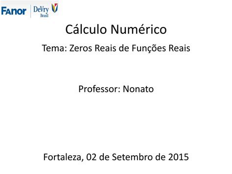 PDF Calculo Numerico Metodo de Bissecção DOKUMEN TIPS