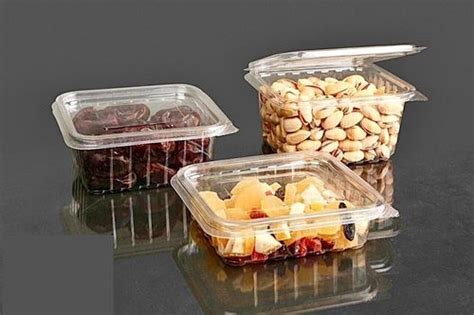 Brown Transparent Pet Hinged Container At Best Price In Chennai