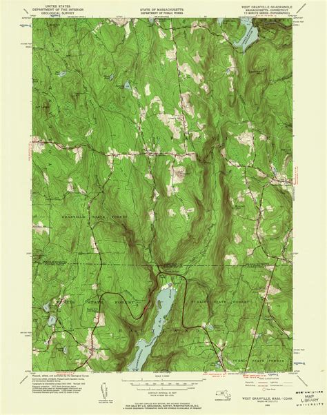 West Granville Quadrangle 1955 USGS Topographic Map 1 24 Flickr