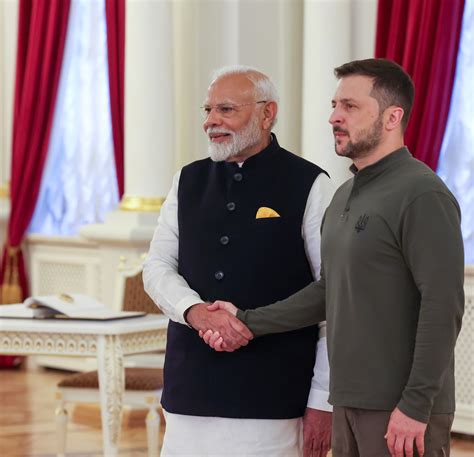 India Ukraine Joint Statement On The Visit Of Prime Minister Of India