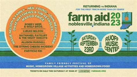 Farm Aid Festival - Ruoff Music Center