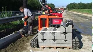 Optimas Vacu Pallet Mobil E Paving Laying Machine For Sale Germany