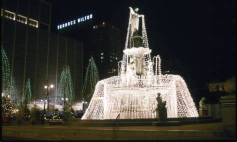 The Fountain Square Christmas Tree Tradition