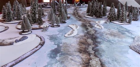 Wargaming In 28 Mm And Sometimes Smaller Winter War Terrain