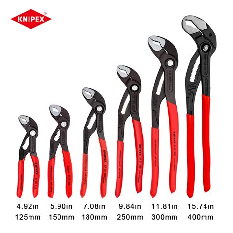 Knipex Werkzeug High Tech Cobra Wasserpumpen Zange Zoll