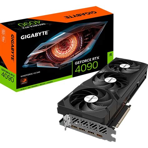 GIGABYTE GeForce RTX 4090 WINDFORCE V2 24G Grafikkarte Schwarz DLSS 3