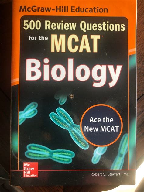 Mcgraw Hill 500 Review Qs For The Mcat Biology Hobbies And Toys