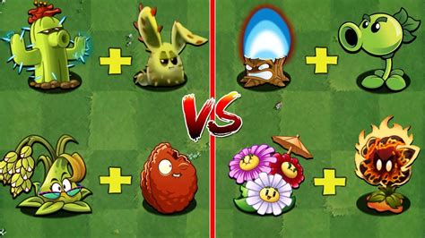 Pvz Pairs Plant Vs Team Zombies Who Will Win New Bun Chi Plant