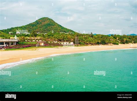 Nanshan Buddhism Cultural Zone View Of The Beach On The Territory Of