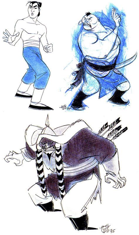 Mulan Concept Art