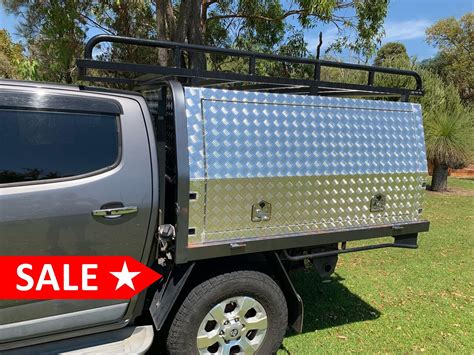 1700mm Aluminum 3 Door Ute Canopy 1700l X 1780w Workmate Trailers