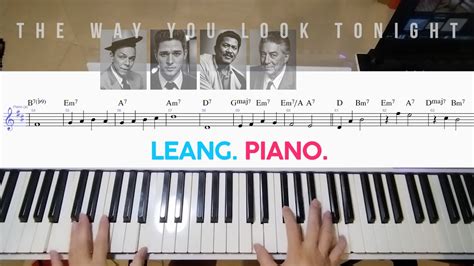 The Way You Look Tonight Piano Solo Swing Bossanova Rhumba Slow