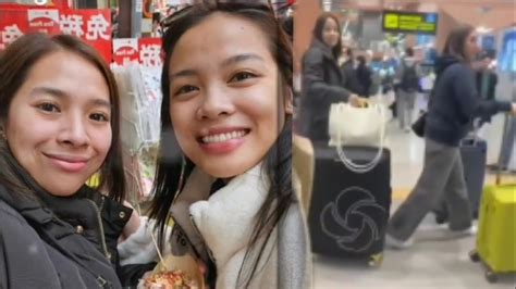 Jema At Ella Nagbakasyon Sa Japan Enjoy Lang Ang Team Creamline Habang