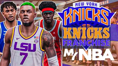 Nba Draft Preview Nba K New York Knicks Mynba Franchise Ep