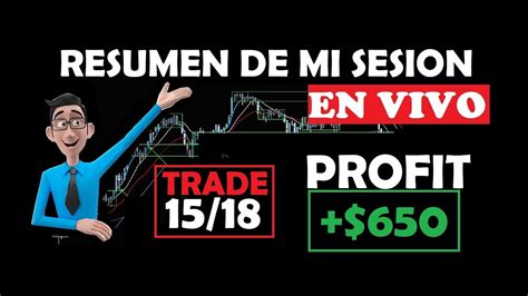 RESUMEN DE MI 1RA SEMANA DE TRADING EN VIVO SESION 1 2 3 JASSON