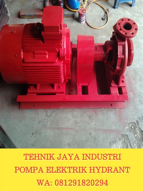 Jual Pompa Pemadam Kebakaran Gpm Pompa Hydrant Elektrik Gpm