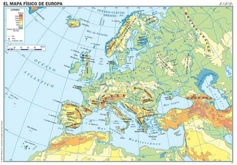 GeografÍa Tema 2 GeografÍa FÍsica De EspaÑa Y Europa Acmrobinet