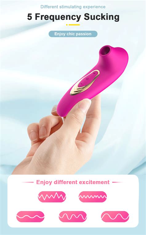 Vibromasseur Succion Vaginale Pour Femme Ventouse De Clitoris