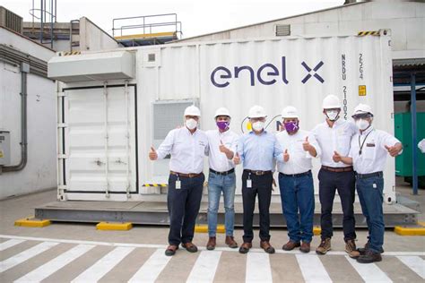 Enel X Y Pamolsa Ponen En Operación El Primer Sistema De Almacenamiento De Energía “detrás Del