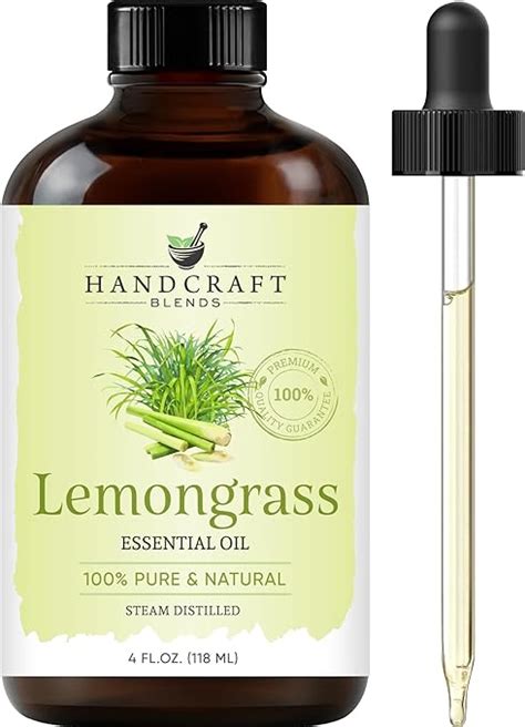 Amazon Lemongrass Essential Oil Huge Fl Oz Pure And