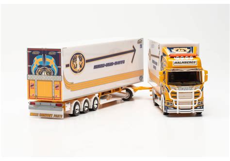 Herpa Scania Cr Hd Schwedencombi Malmbergs Akeri Schweden Visby