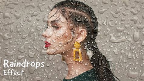 Learn How To Make Raindrop In Photoshop Tutorials Youtube