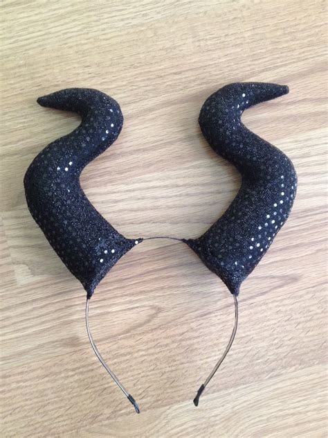 Sparkle Maleficent Horns Headband | Etsy