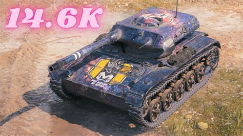 ELC EVEN 90 14 6K Spot Damage World Of Tanks WoT Replays Tank Battle