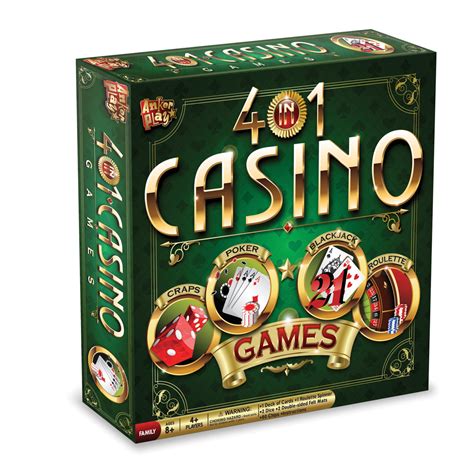 Fun Family Board Games Casino 4 in 1 | Anker Play