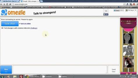 Omegle Error Connecting To Server Daftsex Hd