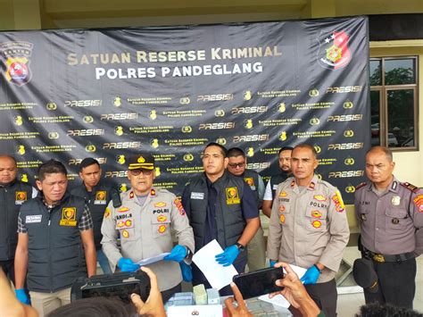 Bank Bjb Berikan Apresiasi Polres Pandeglang Atas Pengembalian Aset