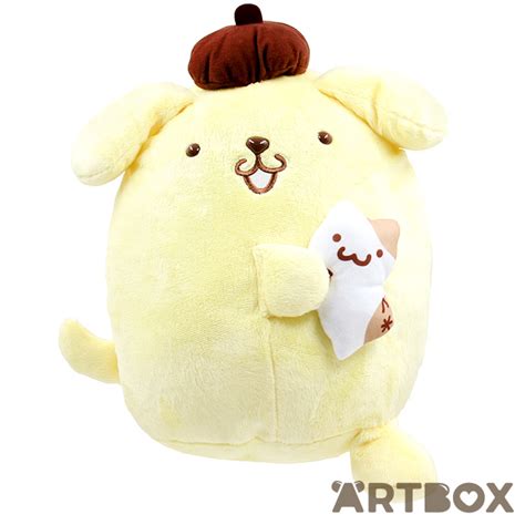 Buy Sanrio Pompompurin Exciting Fun Muffin Hug Sideways Large Plush At