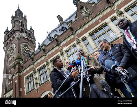 The Hague Ronald Lamola Minister Of Justice Of South Africa Speaks