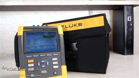 Fluke Ii Series Ii Three Phase Energy Analyzer Youtube