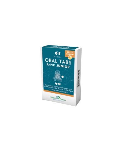 Gse Oral Tabs Rapid Junior 12 Compresse