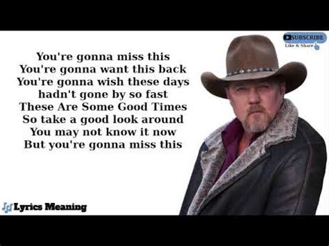 Trace Adkins You Re Gonna Miss This Lyrics Meaning YouTube