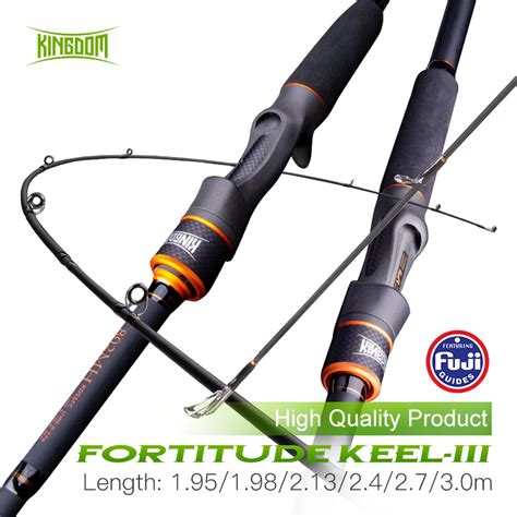 Kingdom Keel Canne P Che Spinning Et Casting En Carbone De