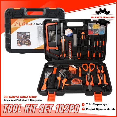 Jual Tool Kit Set 102 Pcs Tool Kit Alat Rumah Tangga Tool Kit Set