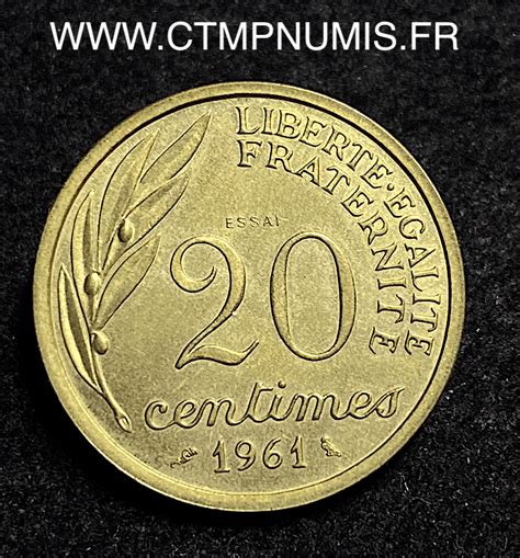 Essai Concours Centimes Baron Neuve Ctmp Numis Achat Vente