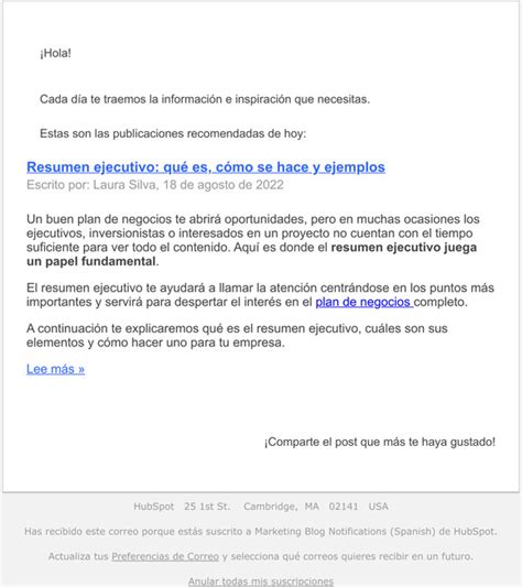 Hubspot Resumen Ejecutivo Qué Es Cómo Se Hace Y Ejemplos Milled