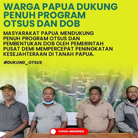 Andika Fajar Putra On Twitter Warga Papua Dukung Penuh Program Otsus