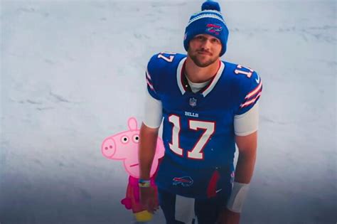 WATCH: Josh Allen In New Commercial With Peppa Pig