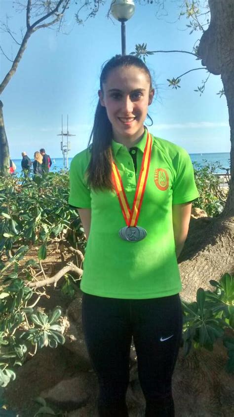 ATLETISMO EN C LM PAULA SEVILLA SUBCAMPEONA DE ESPAÑA JUNIOR P C DE