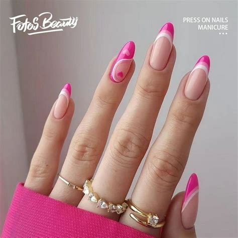 Best 11 Pink Almond Nails You Must Try This Year