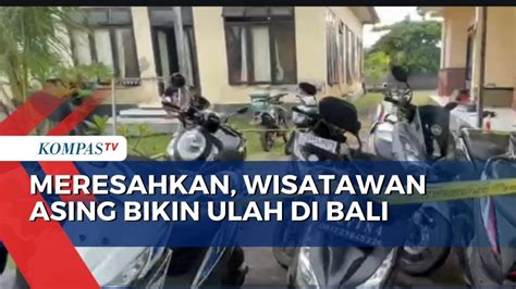 Viral Kelakuan Bule Di Bali Membuat Warga Sekitar Resah YouTube